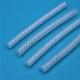 reinforced transparent soft extruded double layer braided Silicone vacumm hose tube